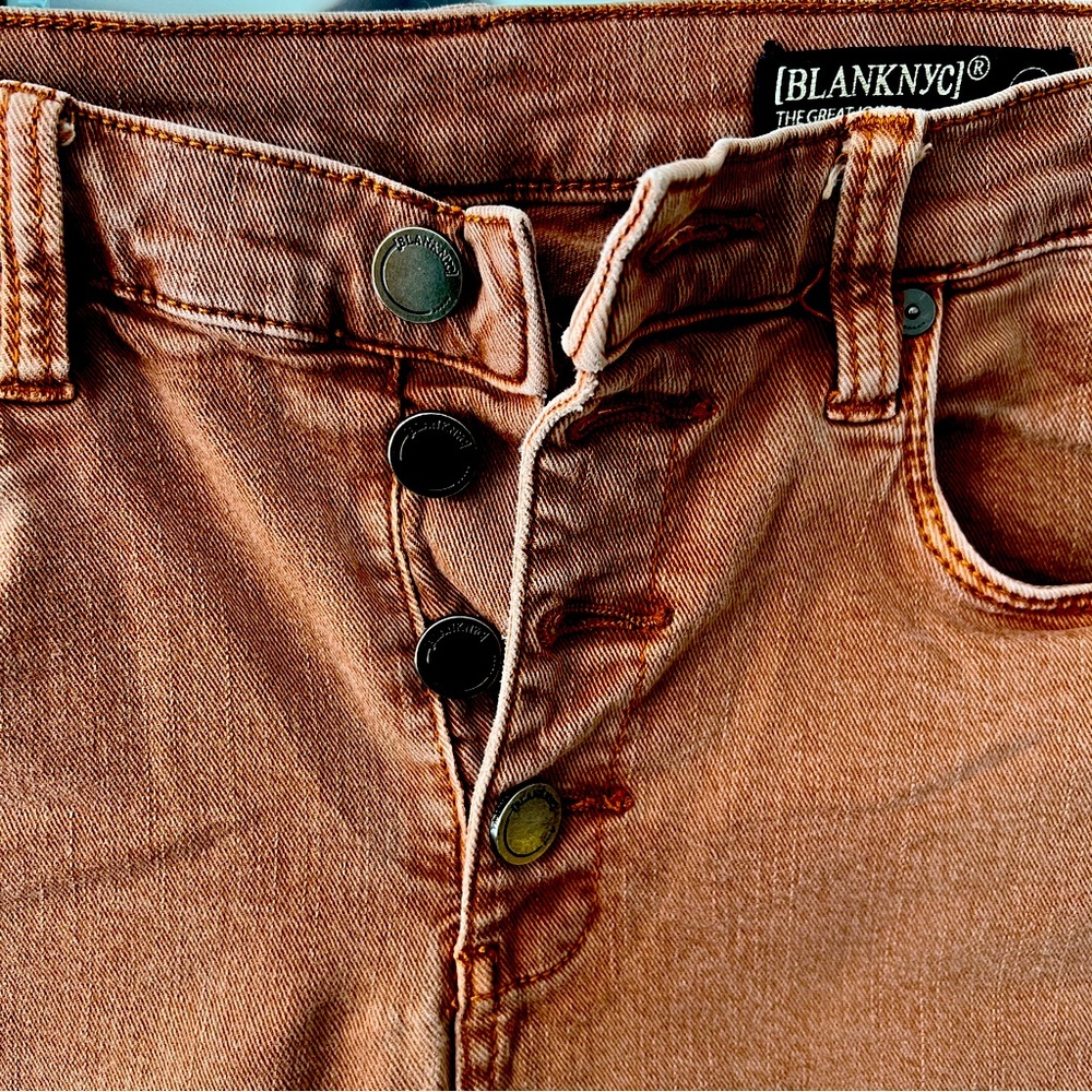 BLANKNYC Jeans Women's 30 waistBrown Dark Wash Skinny Jeans